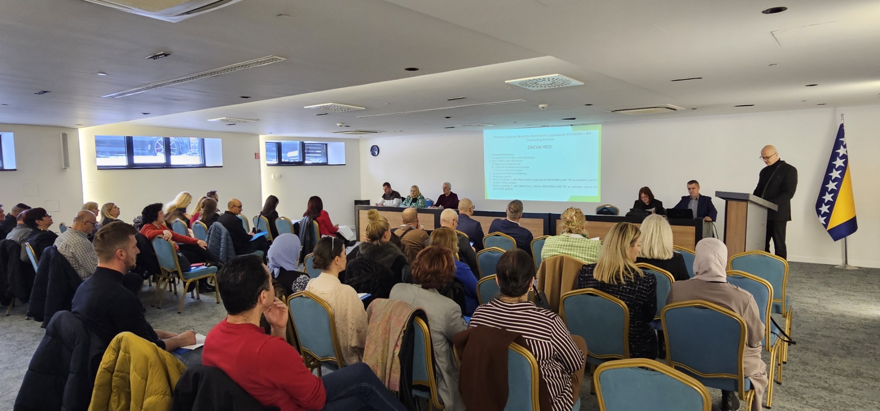 Održana Izvještajno-izborna sjednica Kantonalnog odbora SSVOONK BiH TK